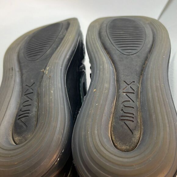 Nike Air Max 720 Throwback Future Black Fuchsia 7y Sneaker Trainers‎ - Picture 8 of 8